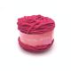 Vunena pređa od chenille-pliš 165g super mekana, za DIY zanatsko ručno pletenje - tamno ružičasta