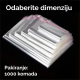 Celofanske vrećice (OPP vrećice) -  Pakiranje: 1000 komada