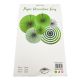 Papirnate rozete zelene – set 6 kom (40 cm, 30 cm, 20 cm)