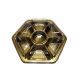 PET kutija  JY-3108 - 40.5x36x11.6cm, PET zlatna kutija za slastice, kolače, sushi, plate i gastro