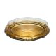 PET kutija JY-80067 - 45x29x10.5cm, PET zlatna kutija za slastice, kolače, sushi, plate i gastro