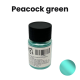 Pigment u prahu s bisernim efektom za epoksi smolu 10 g – Paunovo zelena (Peacock Green)