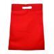 Platnena vrećica 25x35cm - Crvena
