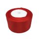 Satenska traka 5cmx22m - Crvena
