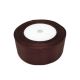 Satenska traka 4cmx22m - Burnt umber smeđa