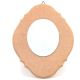 MDF ogledalo 22x17cm