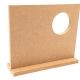 MDF okvir za sliku ili ugradbeni sat 18x16x1cm