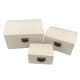Drvene kutije set 3u1 (kupolaste) - 13x11.5x7.7cm