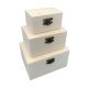 Drvene kutije set 3u1 (12.5x10.3x7.3cm)