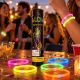 Svjetleće narukvice za party 100/1 – glow stick štapići 20 cm s konektorima
