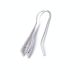 Srebrna udica za naušnice 3,4 cm – Elegantna baza, 0,876 g