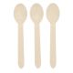 Set drvenih jednokratnih žlica 16.5cm 100/1