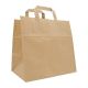Papirnata vrećica 26x17x25cm s ručkom – eko vrećica za take out i dostavu hrane