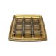 PET kutija za praline i sushi 24x24x5 cm (9 pretinaca)