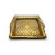 PET kutija JY-80034 - 31.5x28x8cm, PET zlatna kutija za slastice, kolače, sushi, plate i gastro
