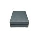 Poklon kutija za nakit 11×8×3,5 cm – Siva sa zlatnom crtom