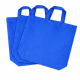 Promo vrećica s ručkama 35x45 cm – netkani polipropilen za tisak – plava