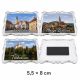 PVC okvir za magnete 5.5 x 8 cm - Barok