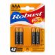 AAA baterije Robust Plus Ultra R03 1,5 V – pakiranje 4 kom