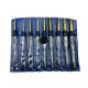 Set aluminijskih kukica za heklanje 9/1 s ergonomskom drškom 2–6 mm u futroli