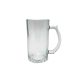 Staklena pivska krigla 500 ml – prozirna krigla s ručkom 14,5 × 8 cm