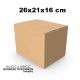Kartonska kutija N18 26x21x16 cm za 0,10 L bočice – ekološka ambalaža od troslojnog kartona