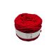 Vunena pređa od chenille-pliša 165g – Mekana plišana pređa za pletenje (Crvena)
