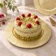Zlatna okrugla papirnata Cake Board podloga za tortu promjera 33 cm