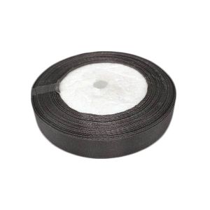 Satenska traka 1.5cmx22m - Antracit siva