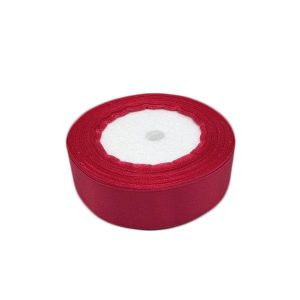 Satenska traka 2.5cmx22m - Crimson crvena