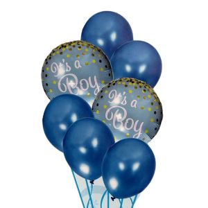 Baloni set - Baby shower - BS01 plava