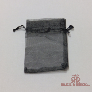 Organza vrećica - Crna 