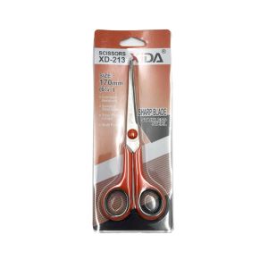 Škare 17cm (XD213) - Oštrica od nehrđajućeg čelika - Narančaste