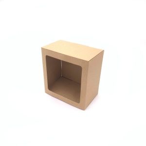Kartonska kutija s prozorom 15x14.5x9 cm (B82) 2