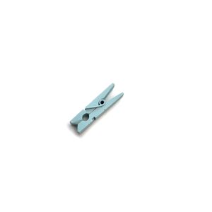 Drvena štipaljka u boji 3,4cm - Baby plava