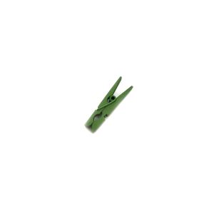 Drvena štipaljka u boji 3,4cm - Zelena