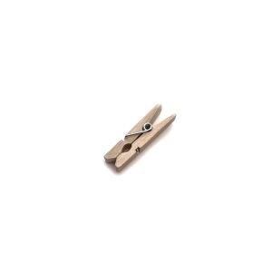 Drvena štipaljka u boji 3,4cm - Natur