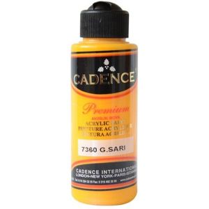 Akrilna boja 120mL - Zlatno žuta (7360 G.Sari)