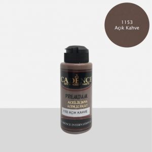 Akrilna boja 120 mL – Svijetlo smeđa (1153 Acık kahve)