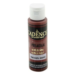 Akrilna boja 70 mL – Crvenkasto smeđa