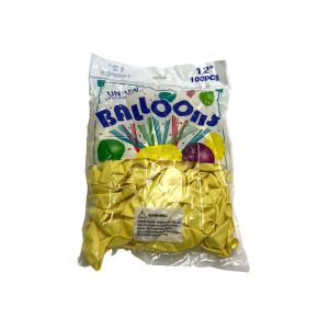 Baloni 100/1 12'' (30cm) - Pastel žuta