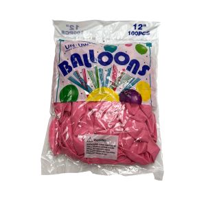 Baloni 100/1 12'' (30cm) - Pastel roza