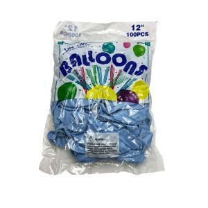 Baloni 100/1 12'' (30cm) - Pastel plava
