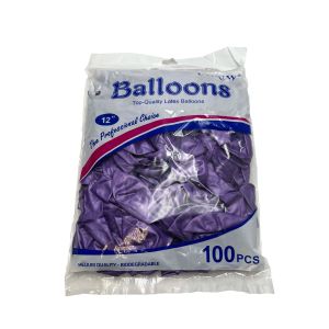 Baloni 100/1 12'' (30cm) - Biserno svijetlo ljubičasta