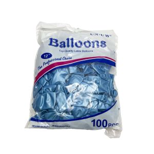 Baloni 100/1 12'' (30cm) - Biserno svijetlo plava
