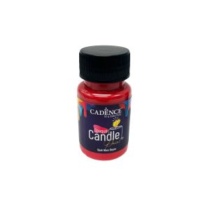 Boja za svijeće 50 ml - Crvena (CDL-09 Faded Red) - Opaque boje za svijeće
