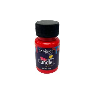Boja za svijeće 50 ml - Žarko crvena (CDL-10 Vivid Red) - Opaque boja za svijeće