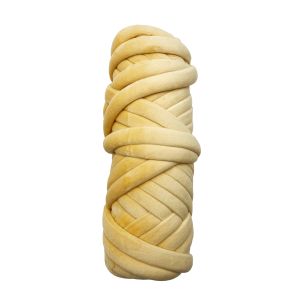 Chunky pliš pređa 1 cm, 250 g – Bež žuta (br. 15)