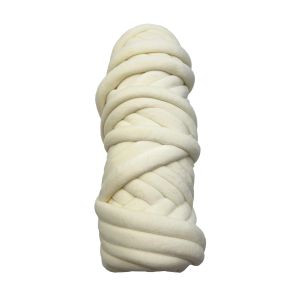 Chunky pliš pređa 1 cm, 250 g – Šampanj (off white) (br. 5)