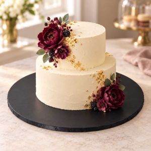 Crna Cake Board podloga za torte i kolače 35 cm × 1 cm